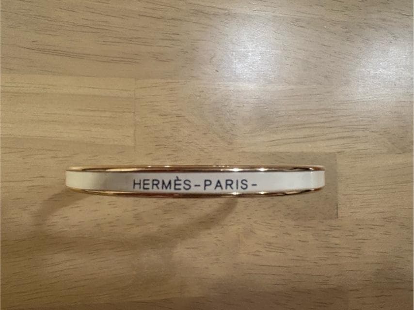 【新品未使用】エルメス バングル エナメルブレスレット