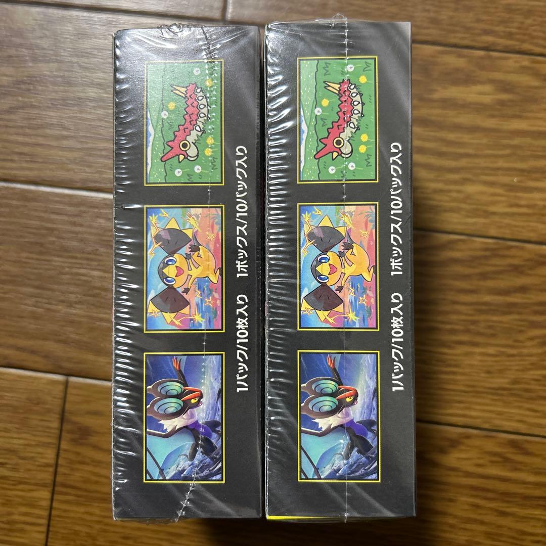 ポケモンカードメガドリームexボックスシュリンク付き２箱