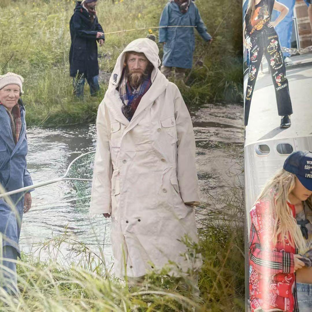 で*ら様 Kapital キャピタル 40sウール TRAGGLEトールリングコ