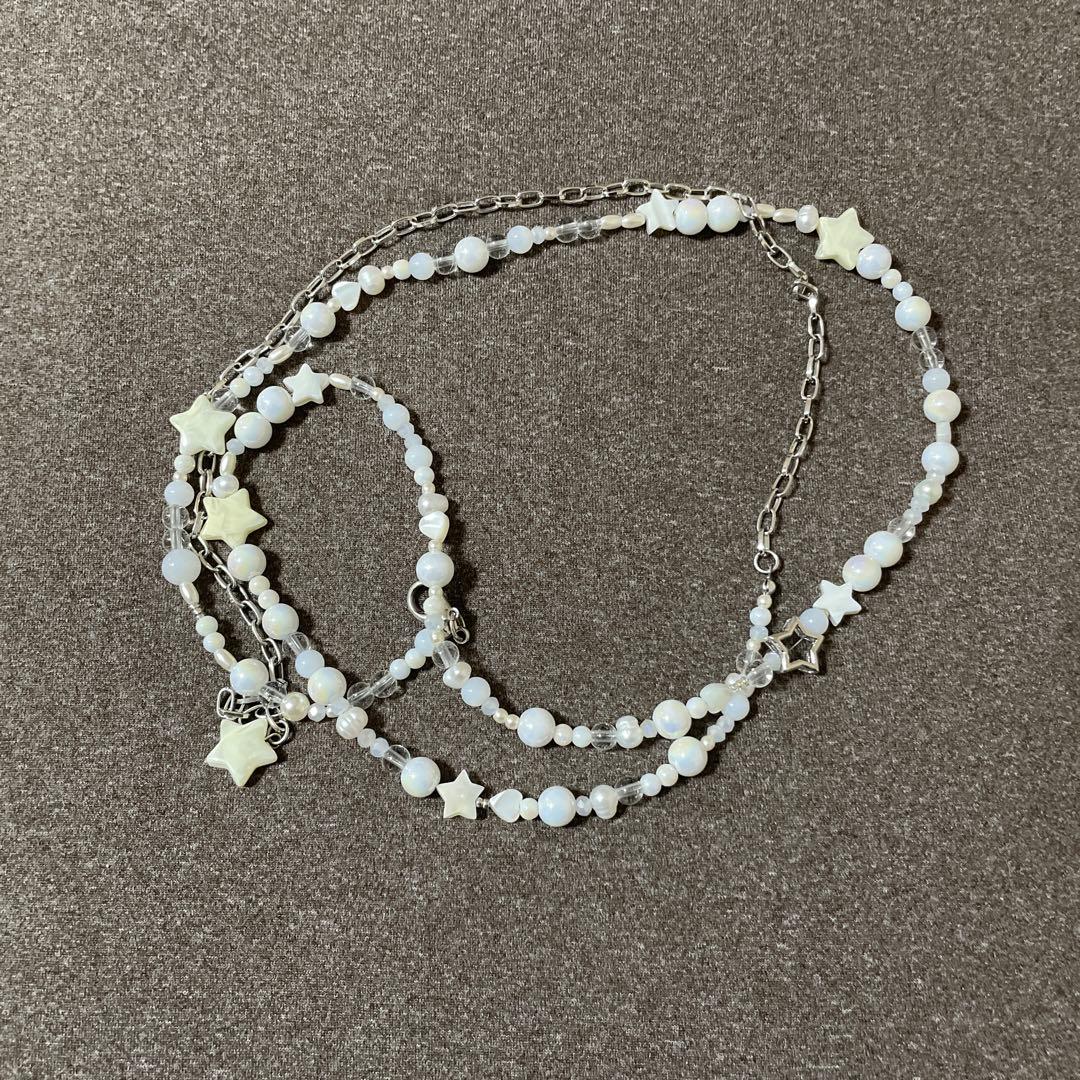 FEKETE スタービーズ　マルチチェーン