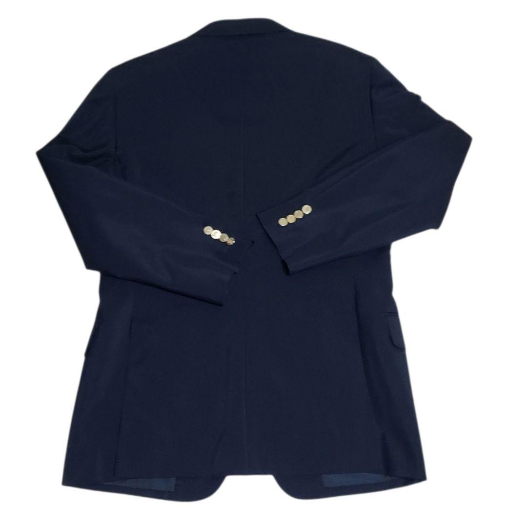 burberrys　金ボタン　モヘア混　2ボタン　A6サイズ　裏地マーク　紺ブレ