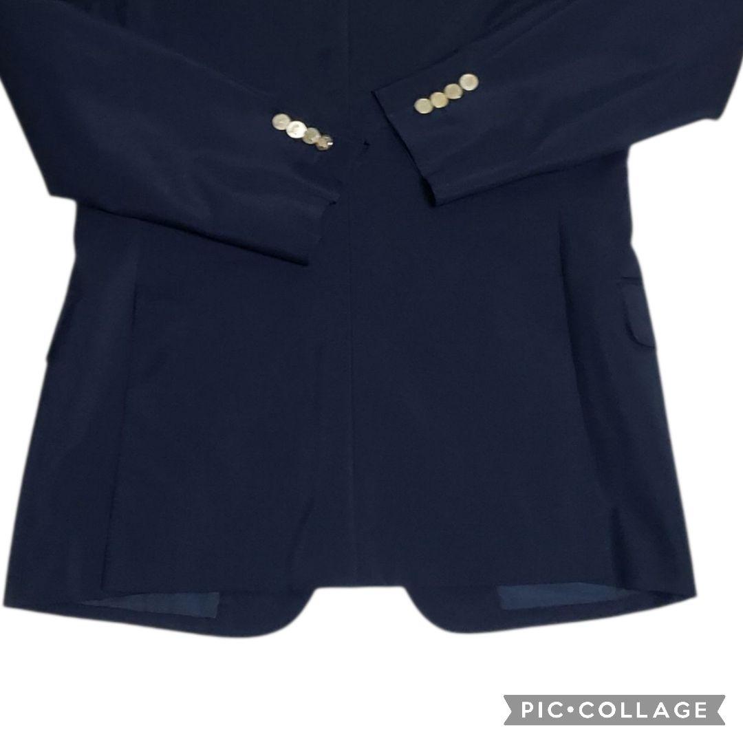 burberrys　金ボタン　モヘア混　2ボタン　A6サイズ　裏地マーク　紺ブレ