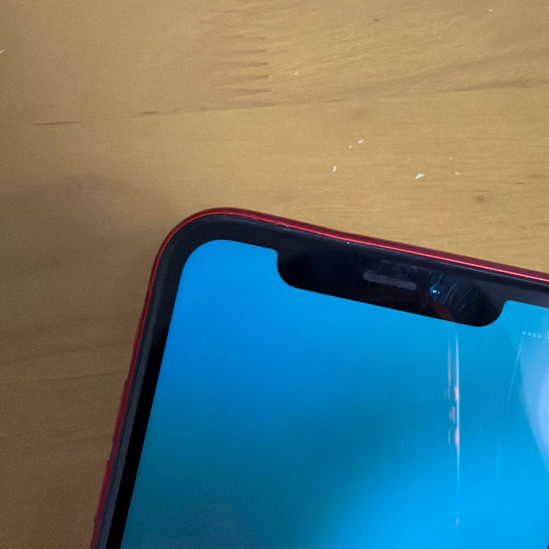 iPhoneXR レッド 本体のみ