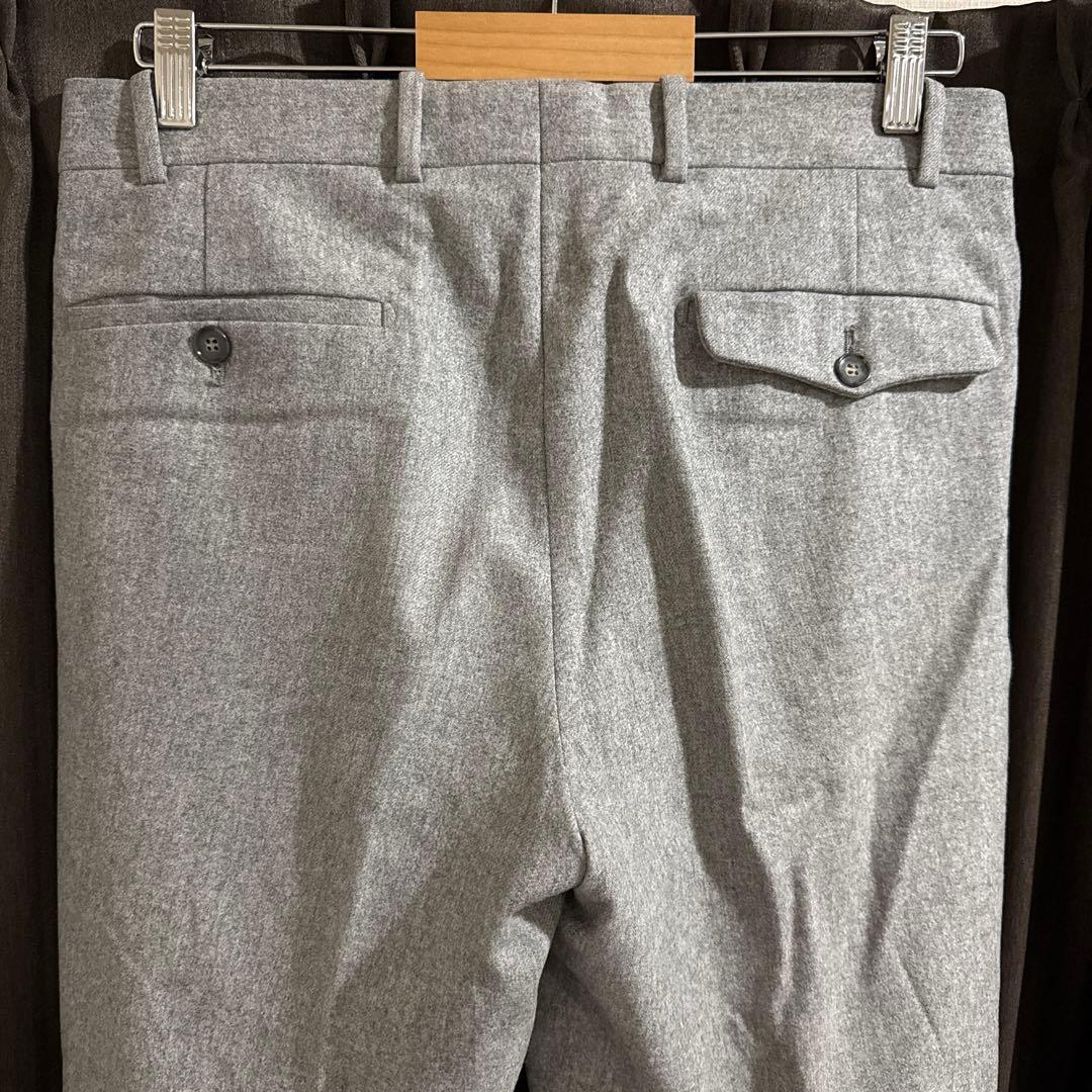 （美品）BERNARD ZINS ベルナールザンス ウールパンツ ライトグレー