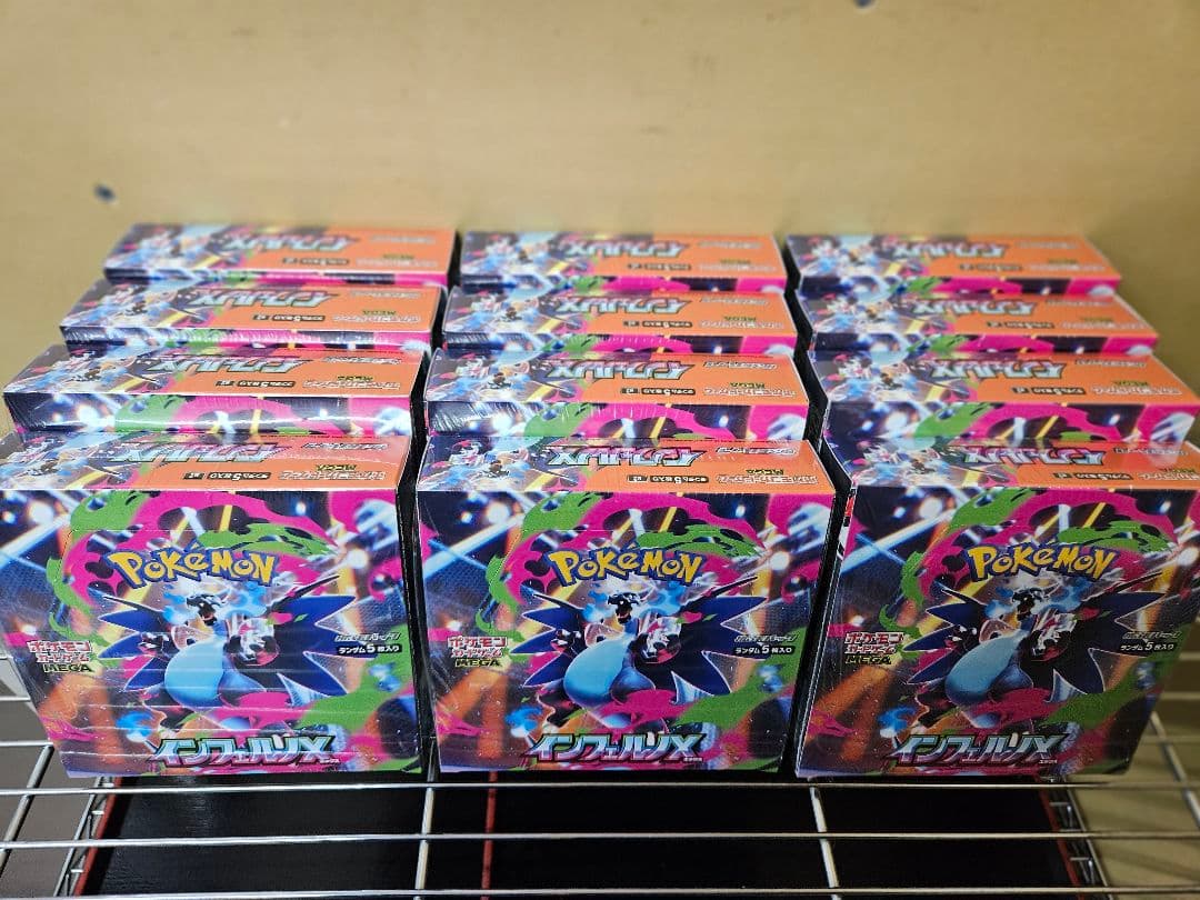 ポケモンカードMEGAインフェルノX 12BOX シュリンク付き　新品未開封