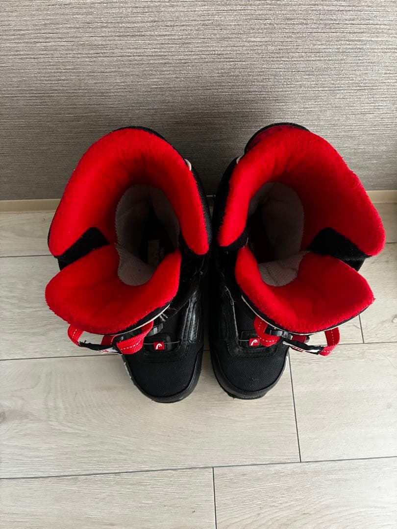 HEAD スノーボードブーツ 黒/赤