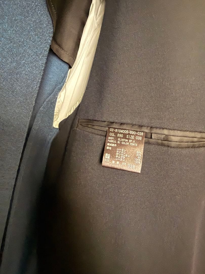 Theory セオリー　スーツ上下　ネイビー