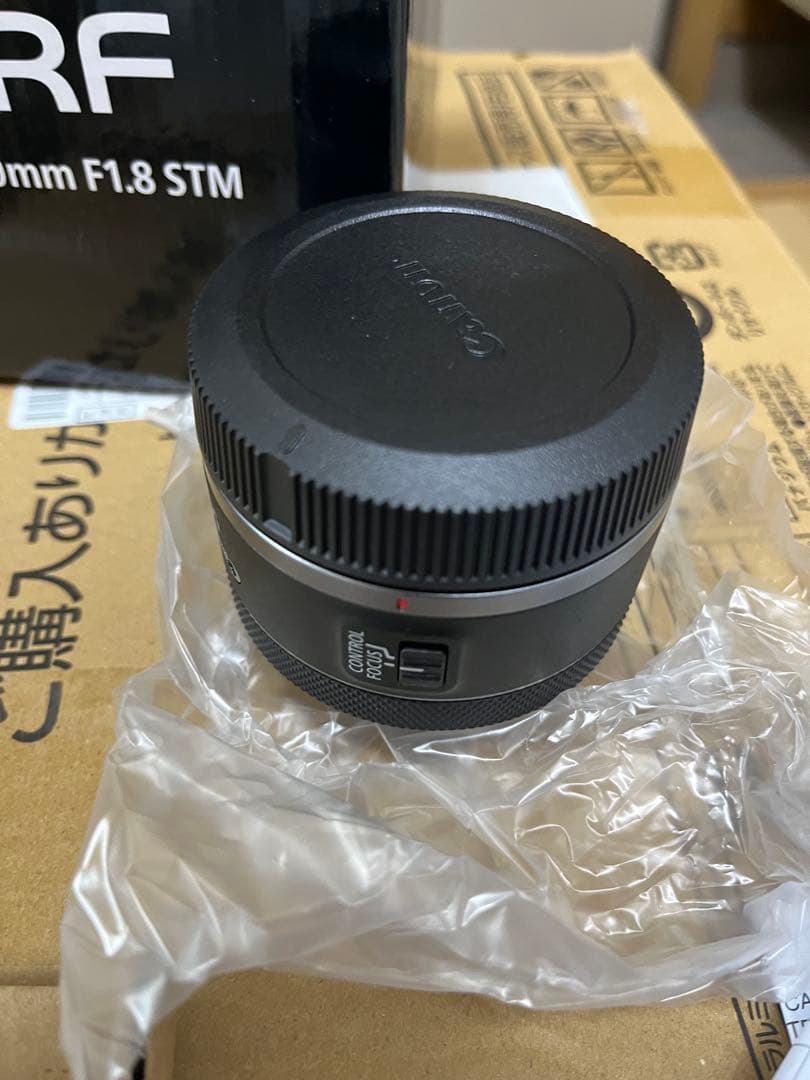 【未開封:低価格】 Canon RF 50mm F1.8 STM レンズ