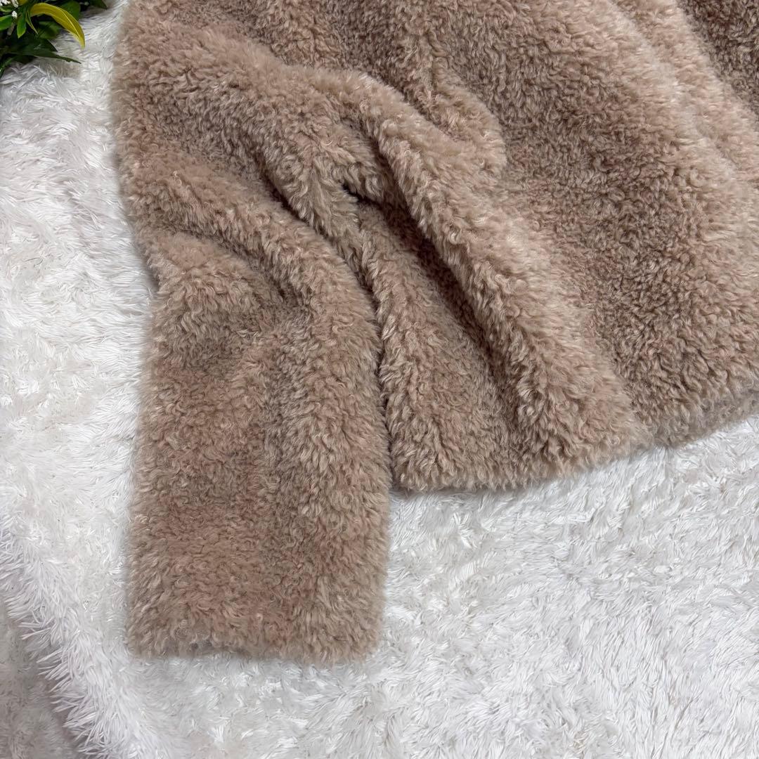 ✨美品✨ HERNO ヘルノ カーリー エコファー ショート ジャケット