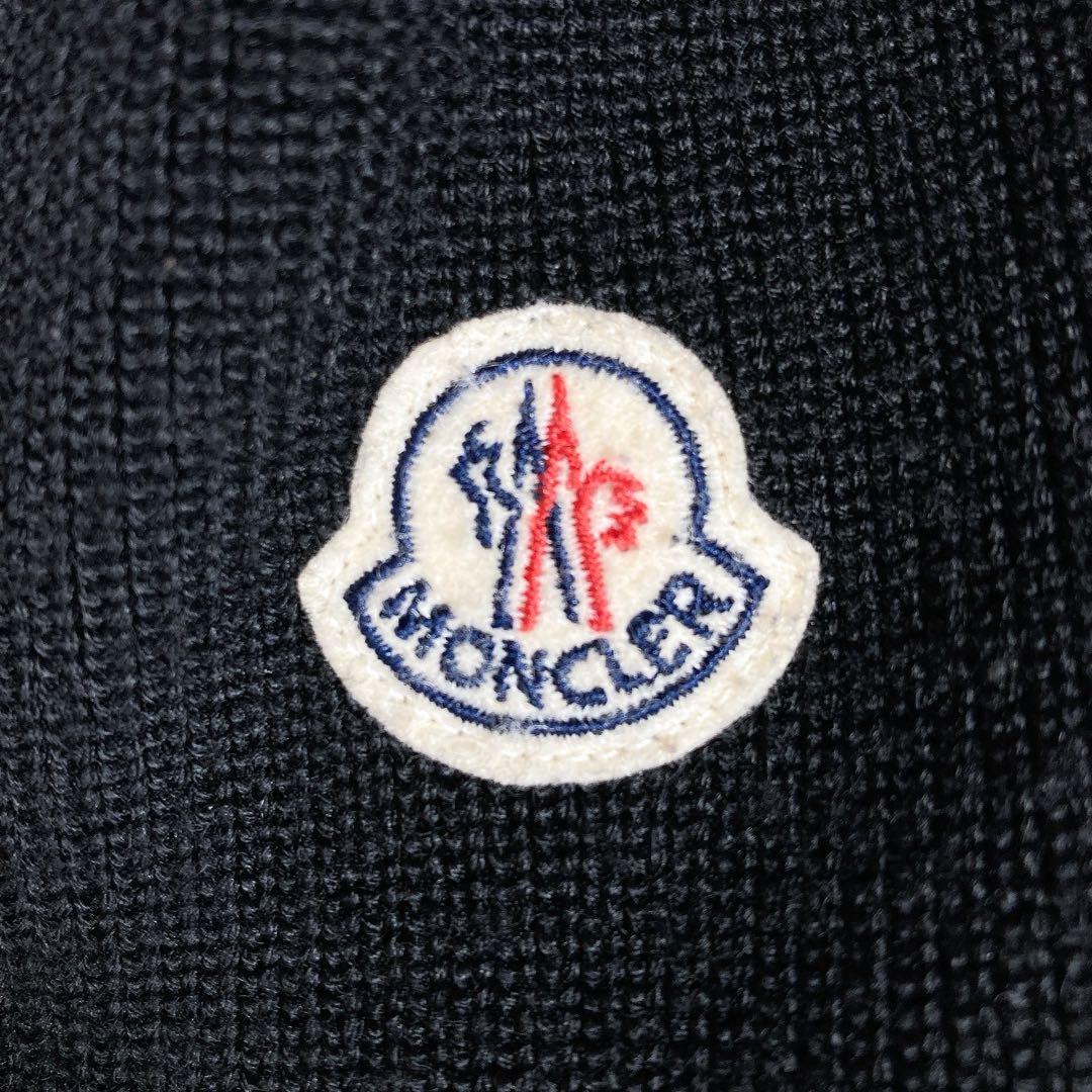 3507◯ MONCLER ダウンニットカーディガン ブラック メンズ