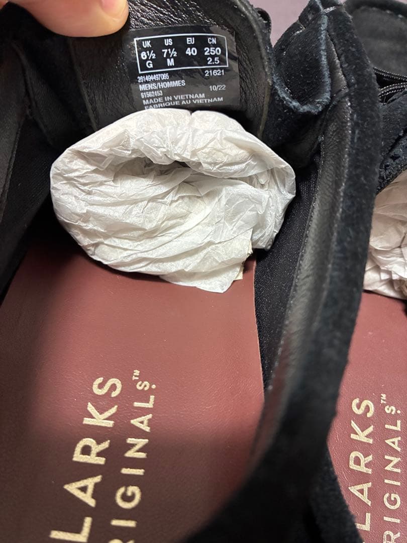 CLARKS クラークス ワラビー スエード GORETEX UK6.5