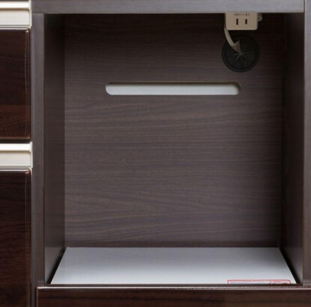 【専用】ニトリ キッチンカウンター ダークブラウン キッチン収納 引き出し付き
