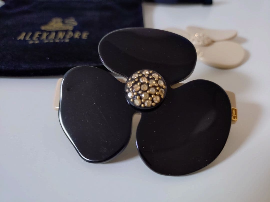 新品☆アレクサンドルドゥパリ ALEXANDRE DE PARIS☆バレッタ