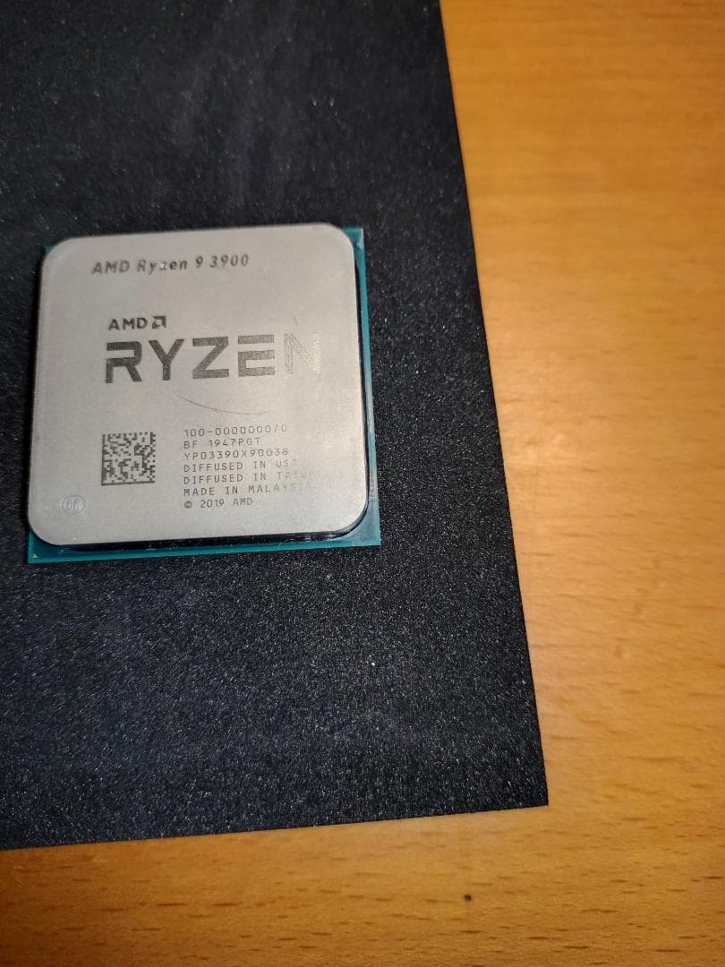 AMD Ryzen 9 3900 CPU TDP65W 12コア/24スレッド