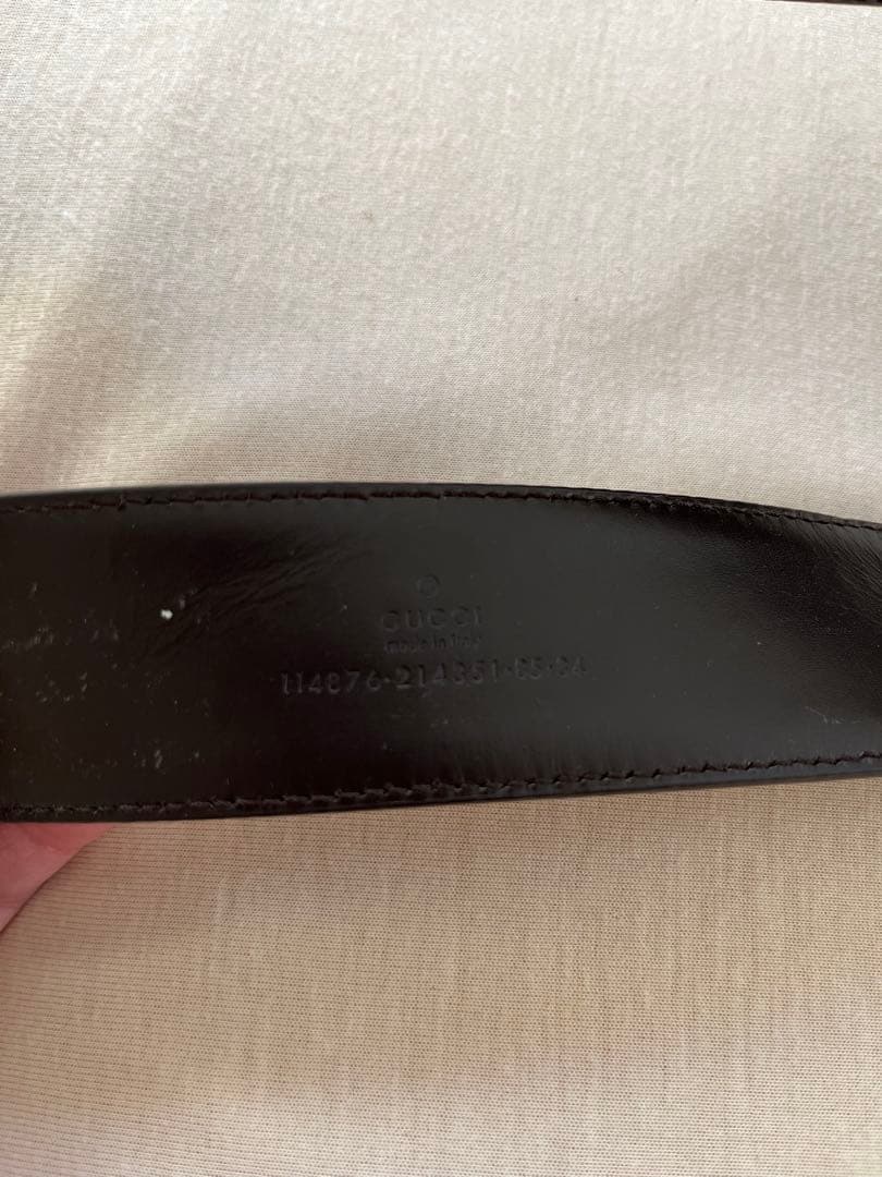 Gucci GGパターン ブラウンベルト