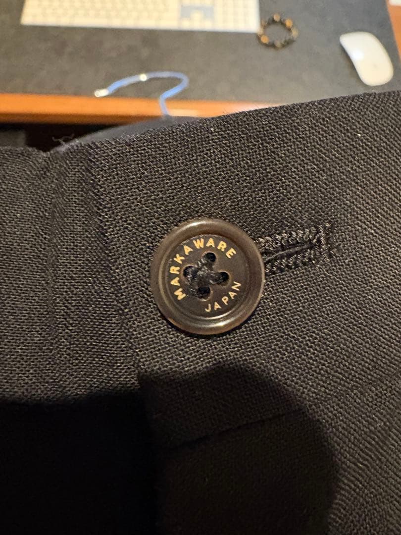 MARKAWARE PEGTOP TROUSERS / ペグトップトラウザーズ