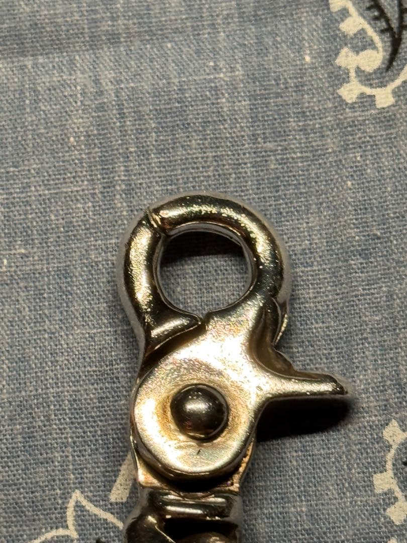 クロムハーツ　キーリング ショート ファンシーチェーン 2リンク　正規品