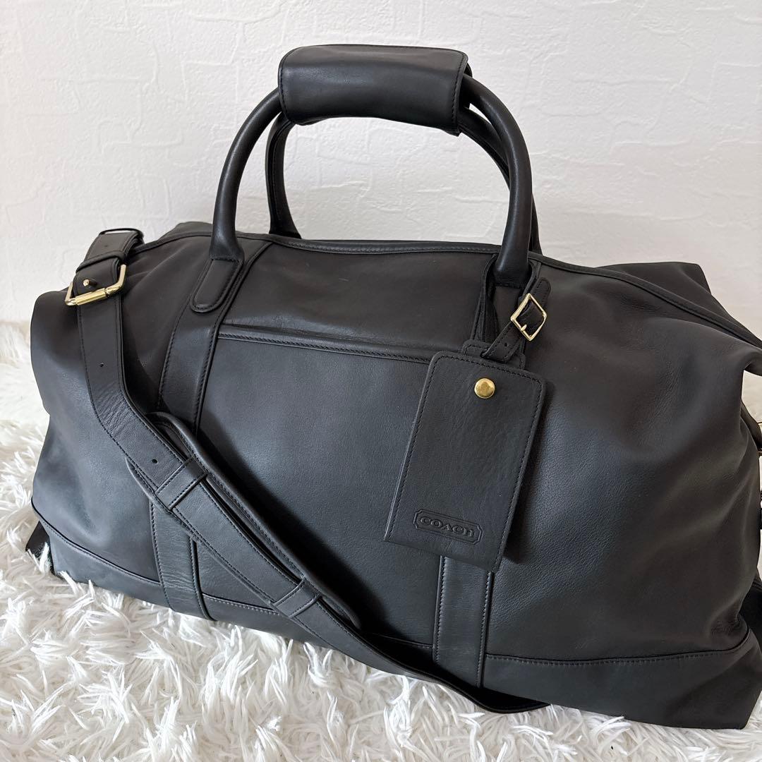 美品　COACH ボストンバッグ 2way オールドコーチ 0502