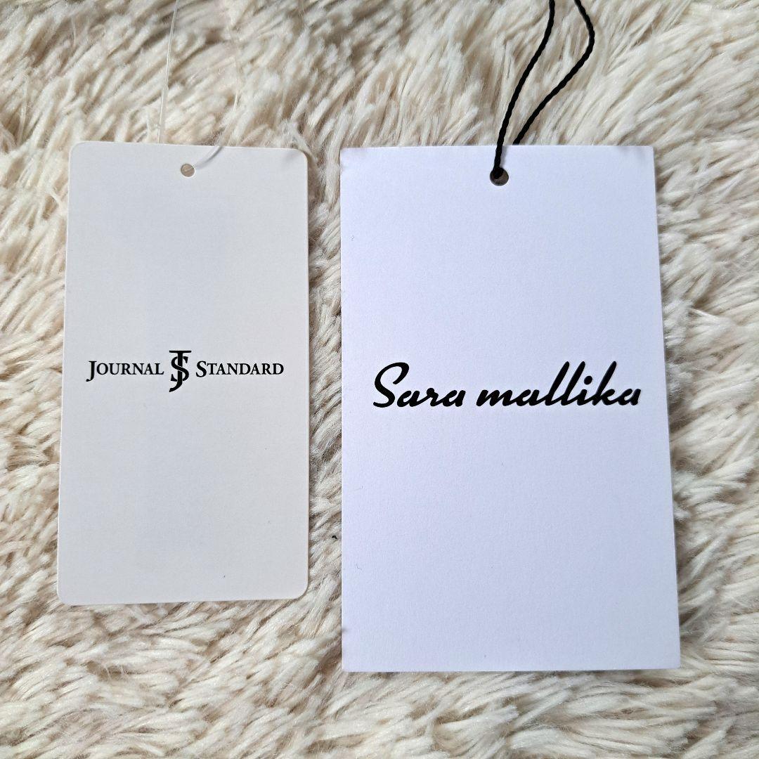 新品タグ付き 定価4.9万 24AW サラマリカ ベロア ビジュー ロングベスト