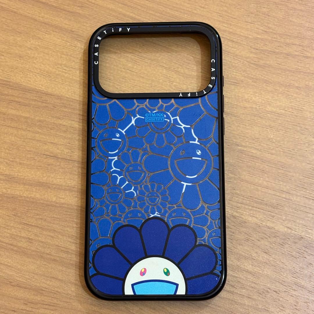 村上隆× CASETiFY スマイル ブルーiPhone17 pro max