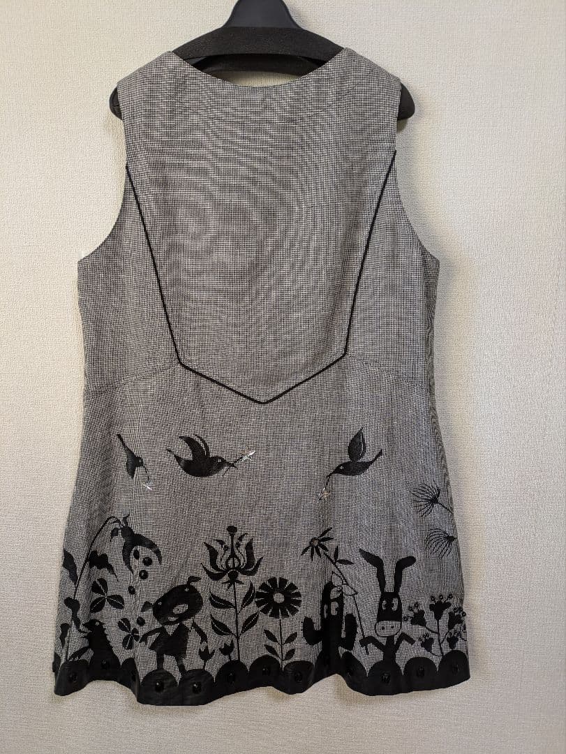 専用です。アルベロベロ♥️ぶたさんプリント ノースリーブチュニック　チェック柄