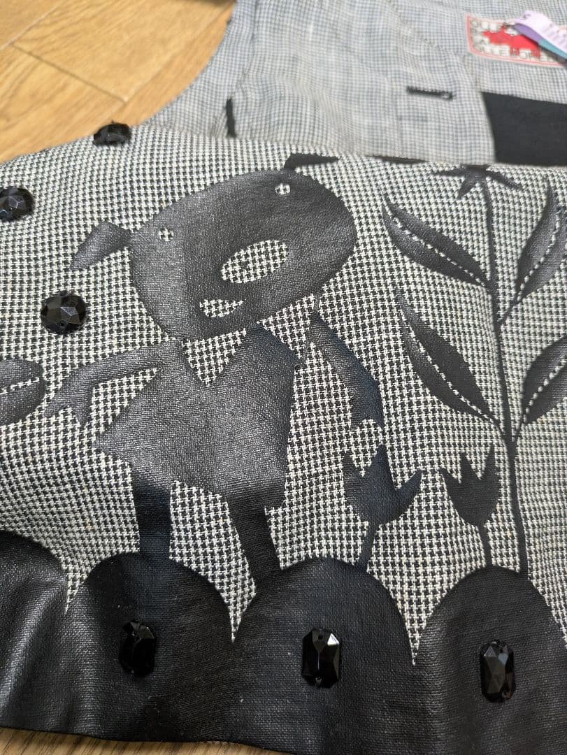 専用です。アルベロベロ♥️ぶたさんプリント ノースリーブチュニック　チェック柄