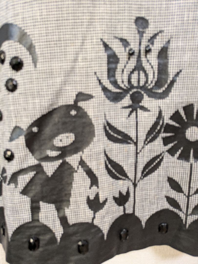 専用です。アルベロベロ♥️ぶたさんプリント ノースリーブチュニック　チェック柄