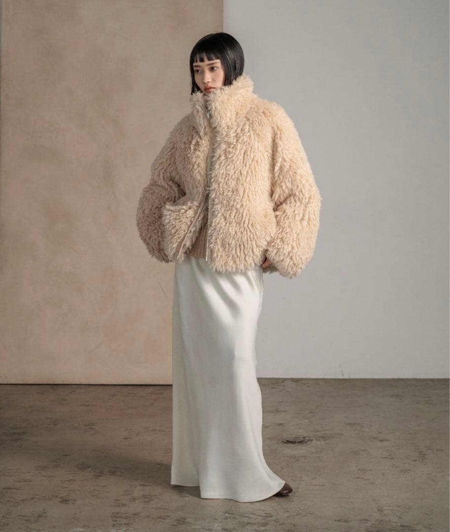 プードルファーブルゾン　ローリーズファーム