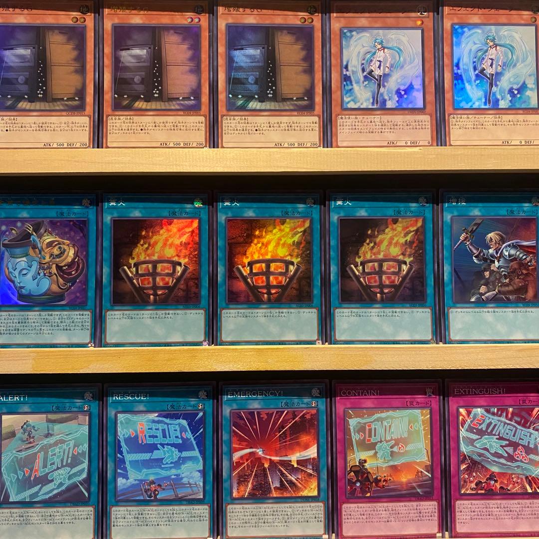 即日発送！大会用　R-ACE 罪宝レスキューエース　デッキ　ハイドラント　篝火