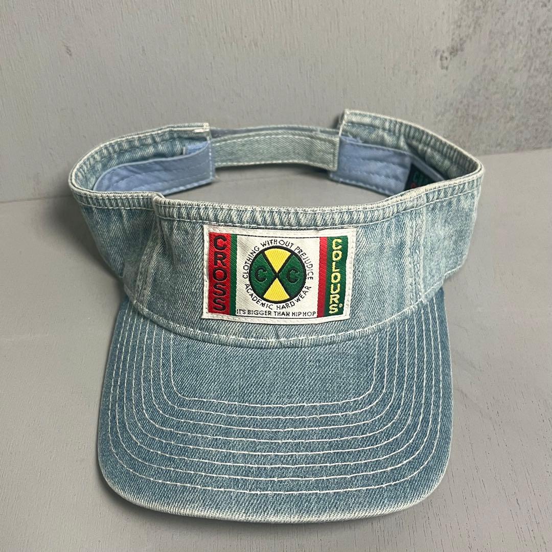 CROSS COLOURS クロスカラーズ　サンバイザー　デニム　ストリート