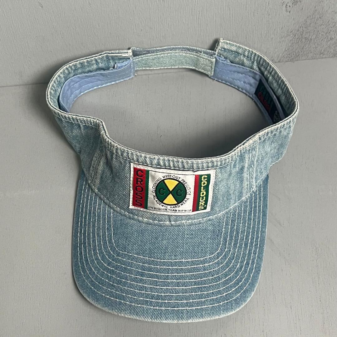 CROSS COLOURS クロスカラーズ　サンバイザー　デニム　ストリート