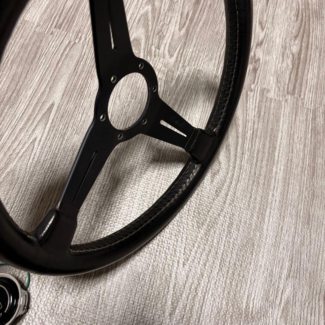 【希少・極美品】1980年代ナルディクラシック ステアリング 36φ FET印有