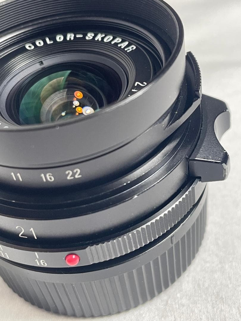 【美品】Voigtländer COLOR-SKOPAR 21mm/4　ライカM