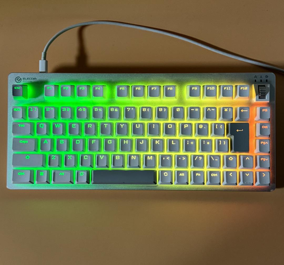 ELECOM キーボード TK-VK720A WH