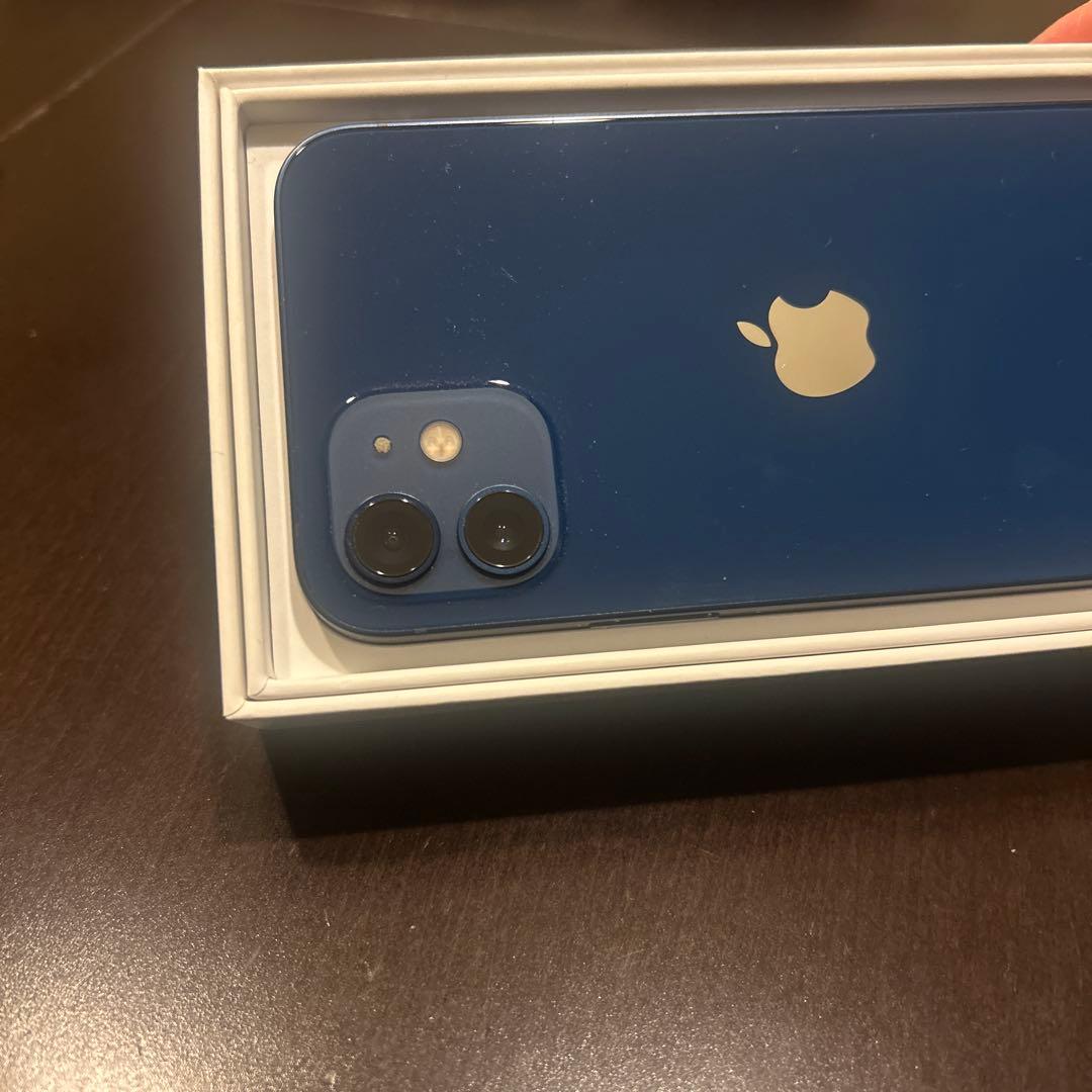 Apple iPhone 12 青色 本体　128GB