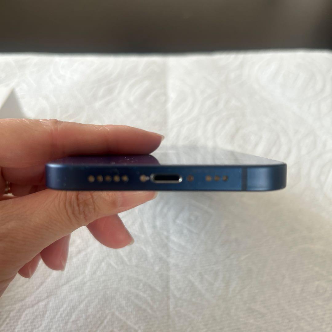 Apple iPhone 12 青色 本体　128GB