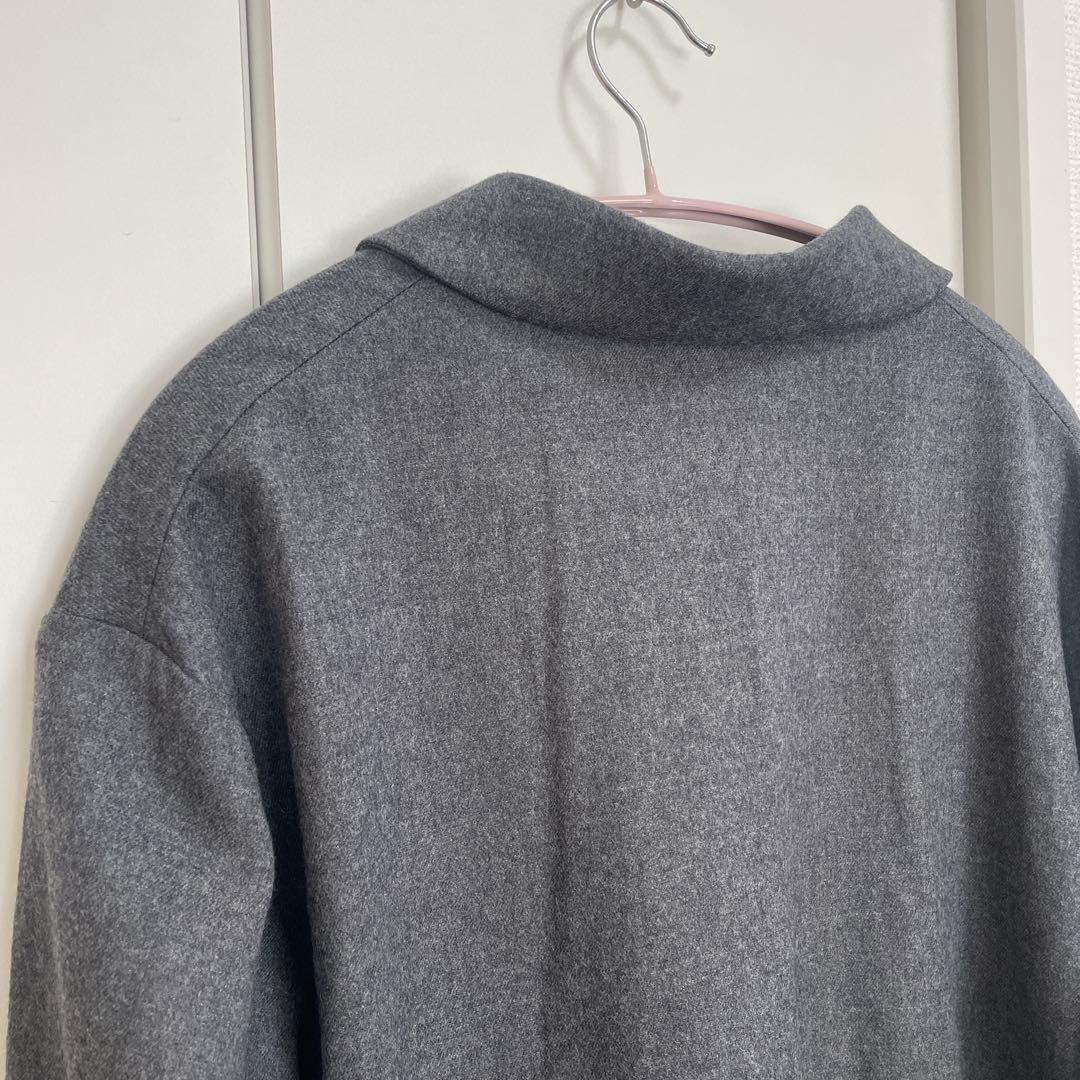 【完売品】【極美品】6(ROKU)Vネック チュニック ウール 日本製