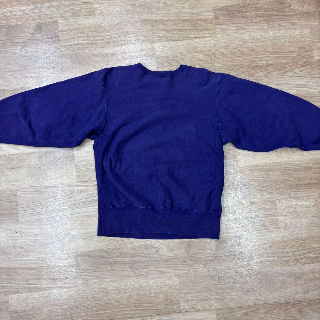 ち*5様 【USA製】刺繍タグ90's リバースウィーブ　目ありラベンダー　パー