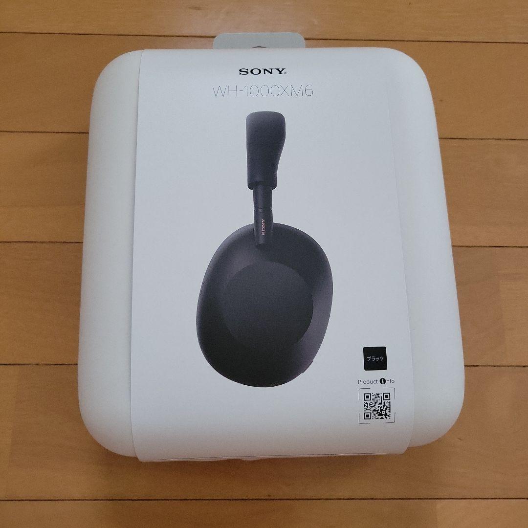 Sony WH-1000XM6 ブラック ワイヤレスヘッドホン