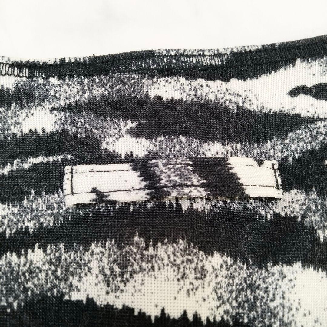 美品　jean paul gaultier FEMME 　ゼブラ柄カットソー