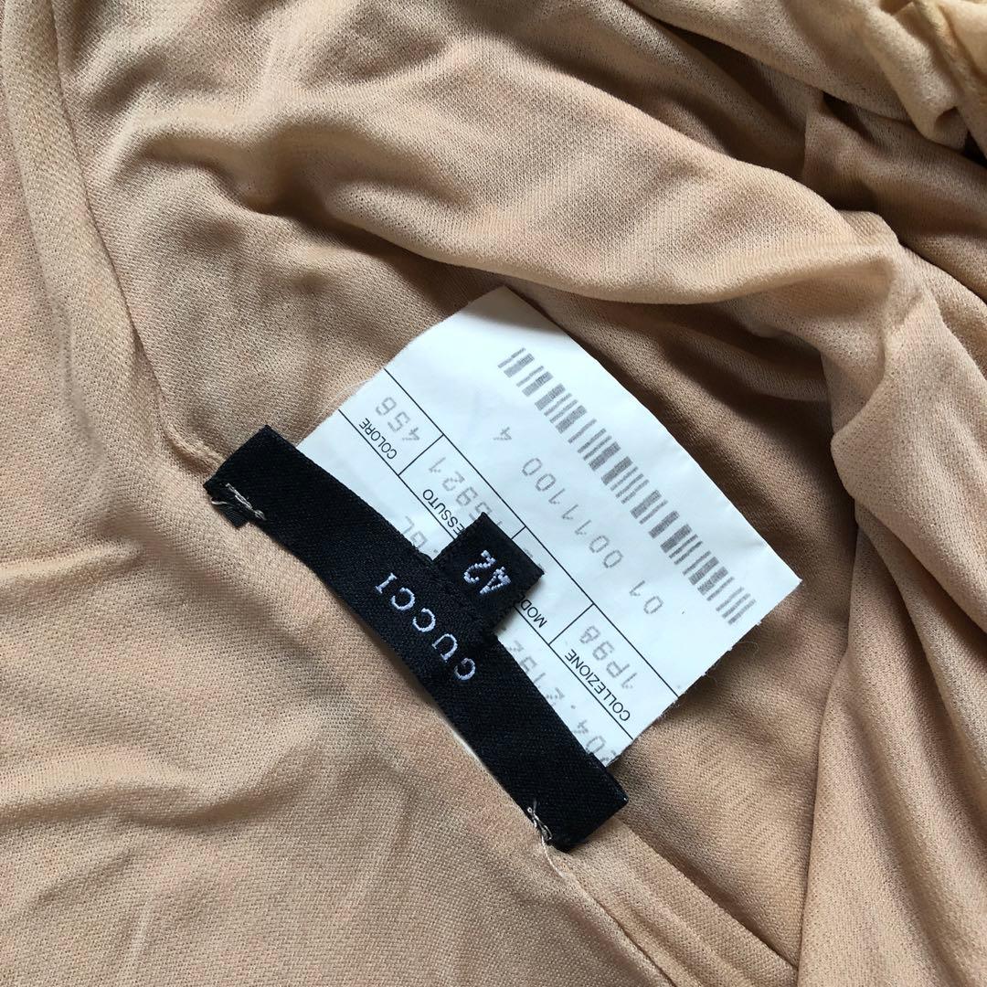 グッチ　オフショルダー　ドレス　ワンピース