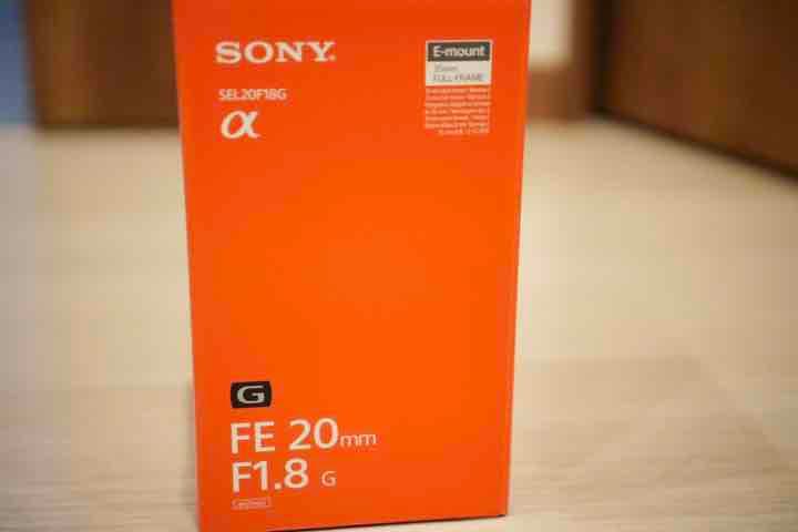 レンズ(単焦点) FE 20mm F1.8 G SEL20F18G