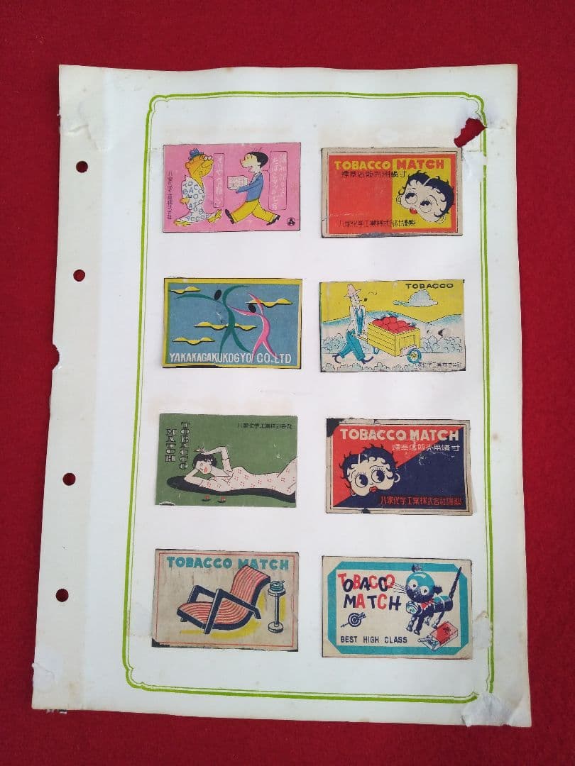 マッチラベルコレクション 戦前 戦後 外国製も混じる 総数 148枚