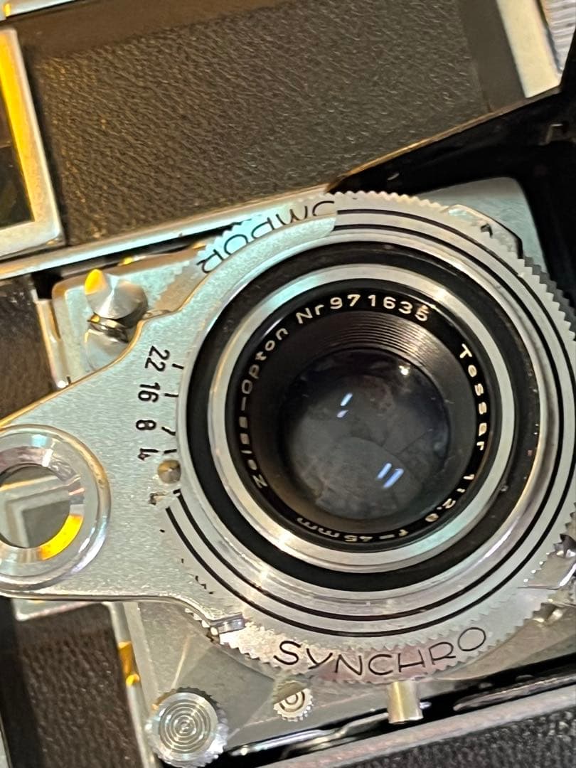 Zeiss Ikon Contessa 貴婦人 蛇腹RF美品