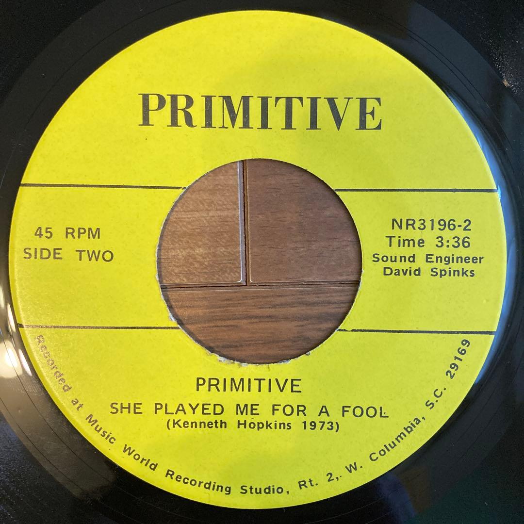 Primitive - Creation of Music 7インチ レコード