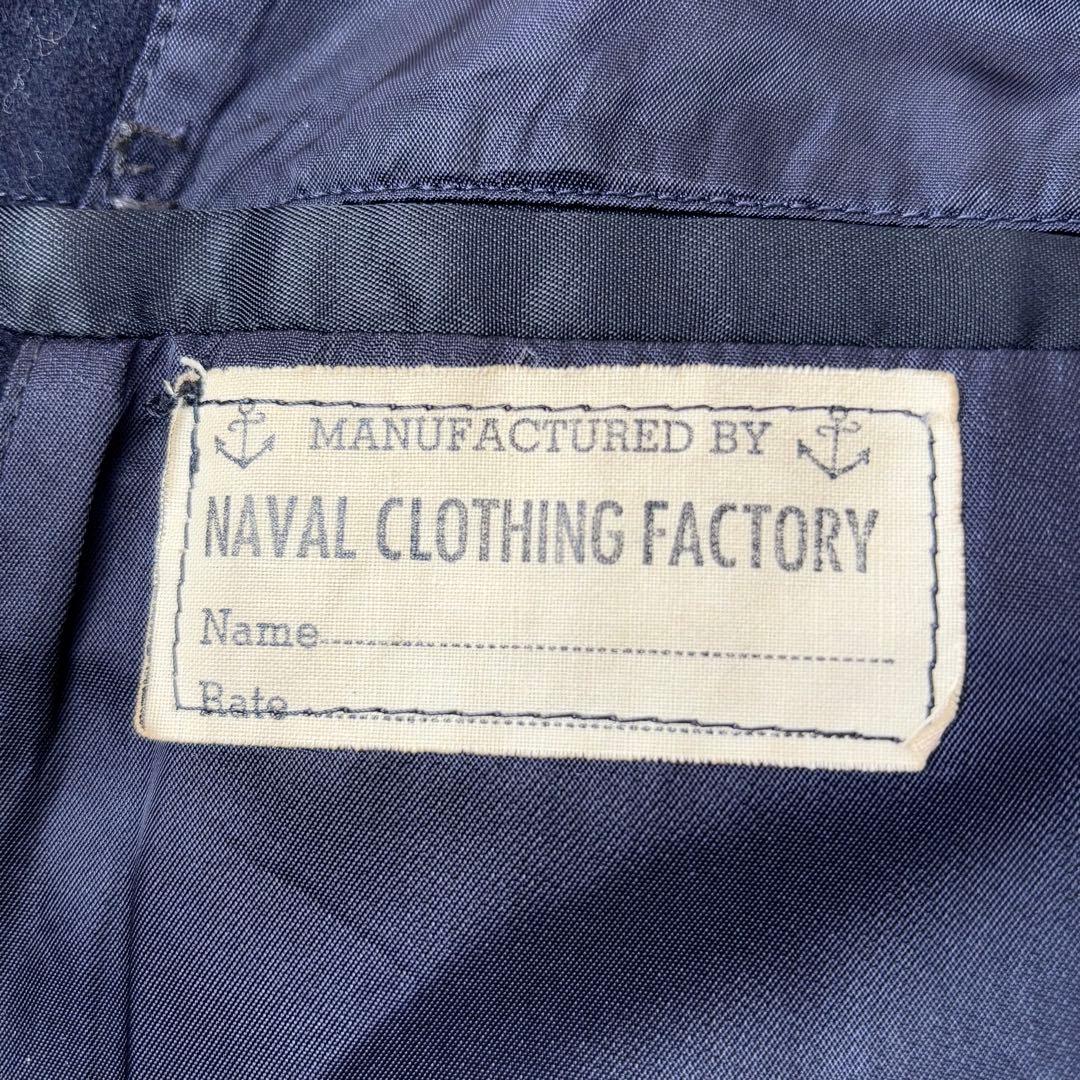 40s US NAVY 10ボタン Pコート WW2 ビンテージ ミリタリー