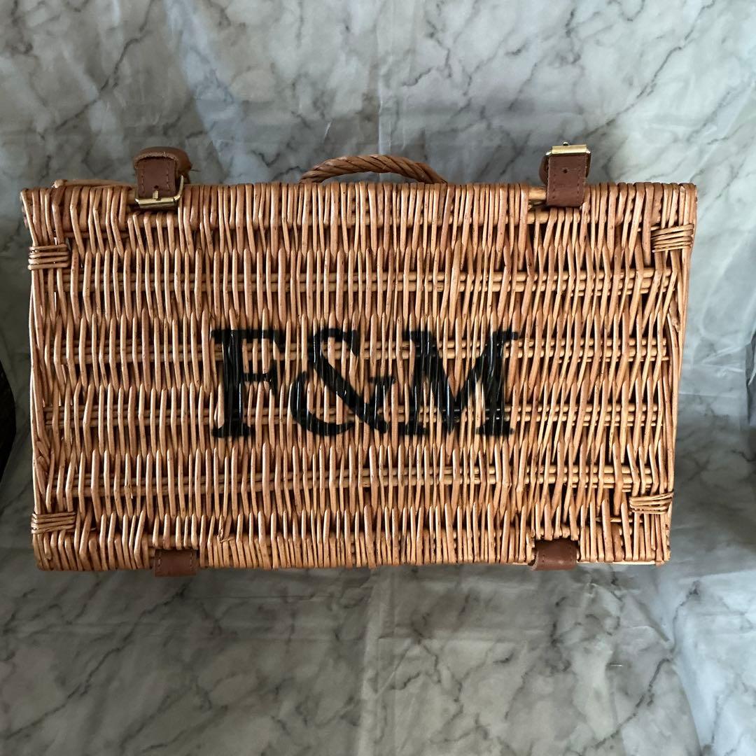 英国F&M フォートナム&メイソン ハンパーバスケット