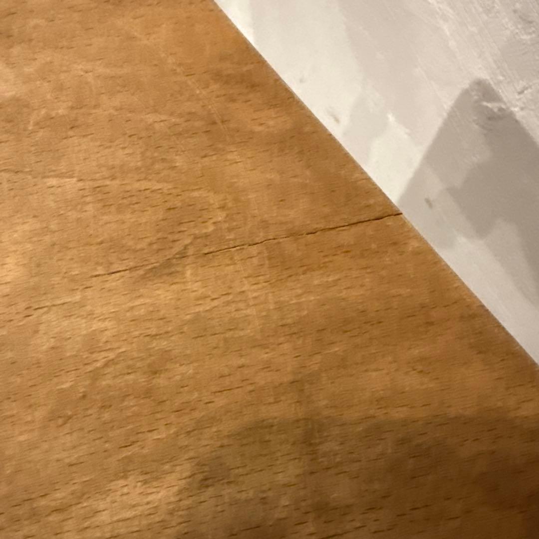 chiezouヴィンテージ　木製サイドテーブル　剥離