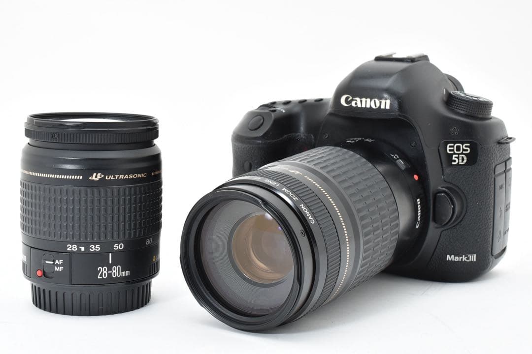 Canon EOS 5D mark III標準&望遠ダブルレンズセット
