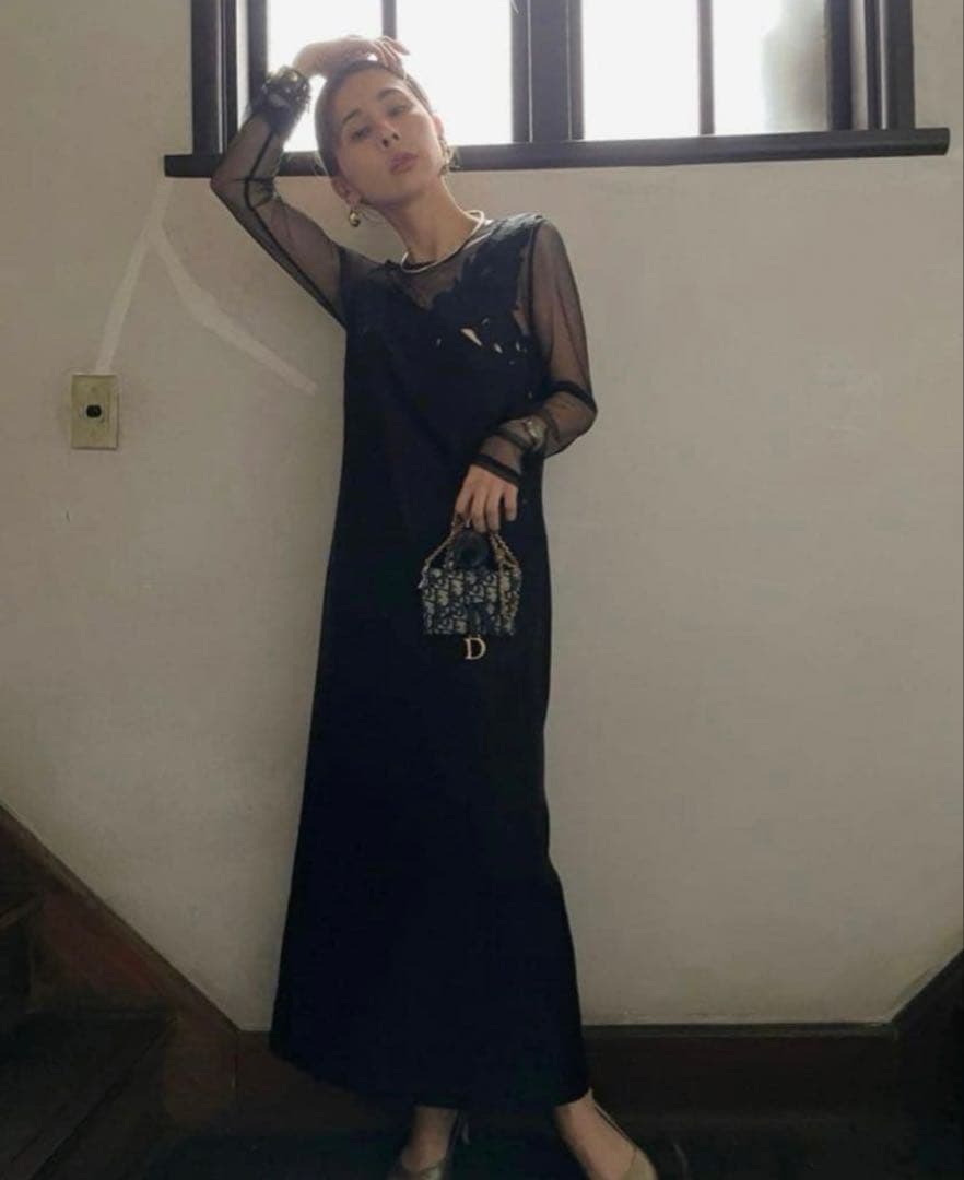 最終値下げ！AmeriVintageUNDRENEE CUTWORK DRESS